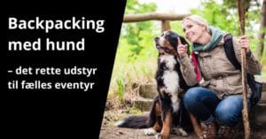 Backpacking med hund